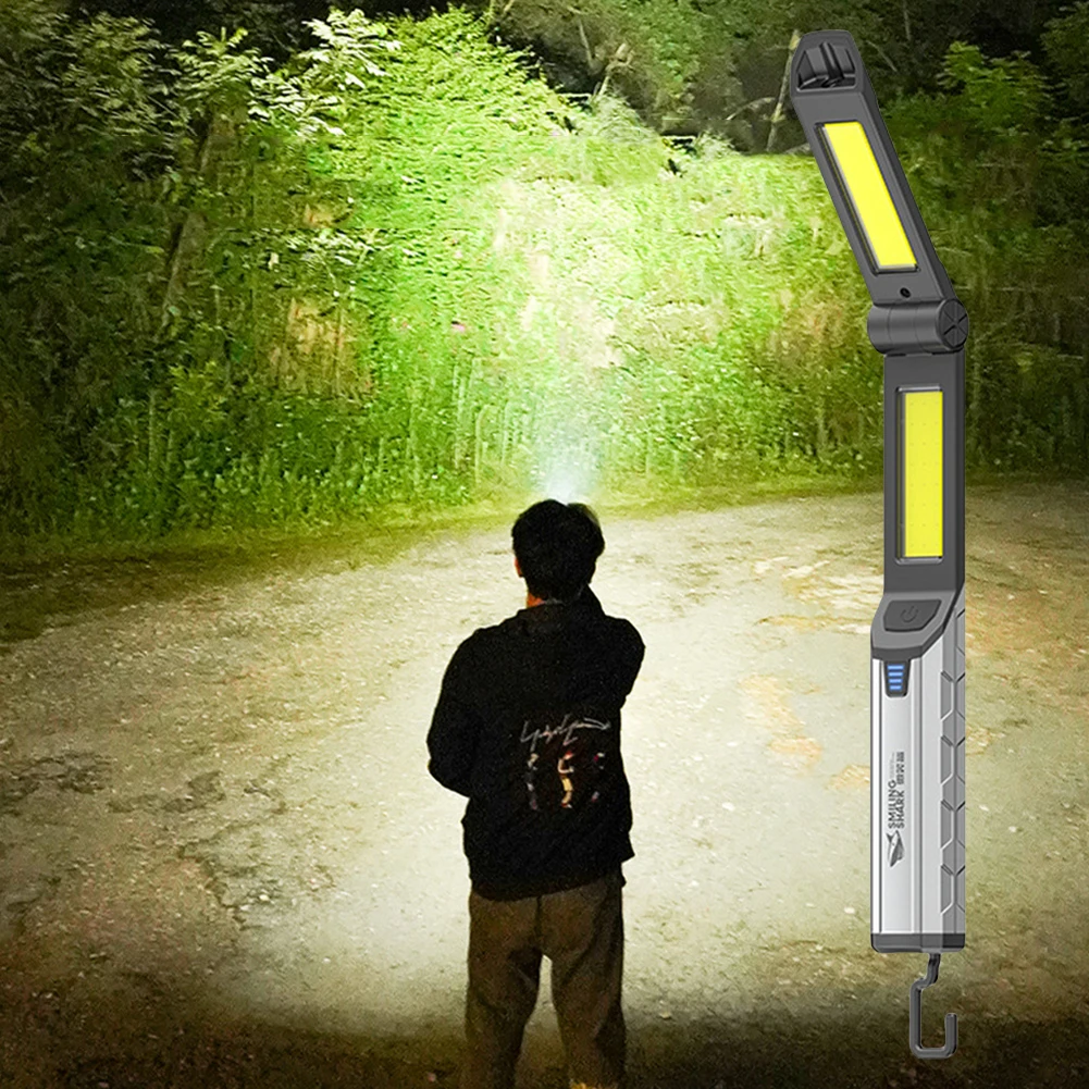 

Светодиодный рабочий фонарь XPE COB с USB-зарядкой, ручной фонарик, магнитная инспекционная лампа, портативный фонарь для ремонта автомобилей на открытом воздухе