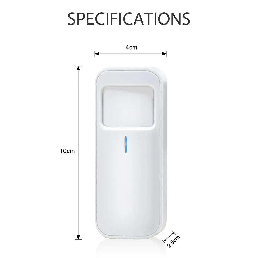 ONENUOTuya WIFI PIR Motion Sensor Wifi Movement Detector Infrared Human Presence Sensor Smart Life Wireless Home Security System