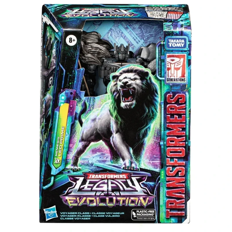 In Stock Transformers Toys Legacy EvolutionVoyage Class Nemesis Leo Prime Action FiguresCollectible Gifts Classic Hobbies