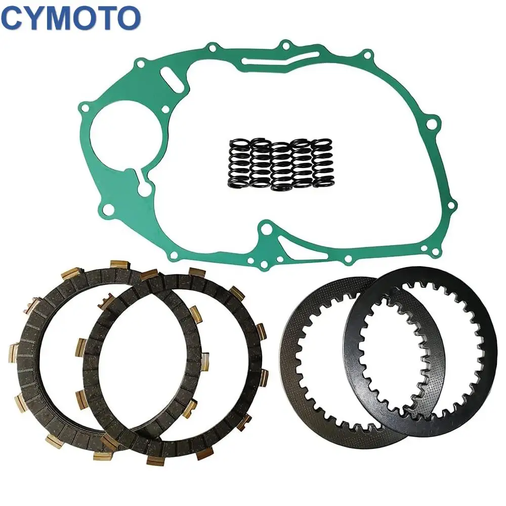 

Полный комплект сцепления для мотоцикла, сверхмощные пружины и прокладка для Yamaha V Star 650 XVS650, замена 4X7-16324-00-00