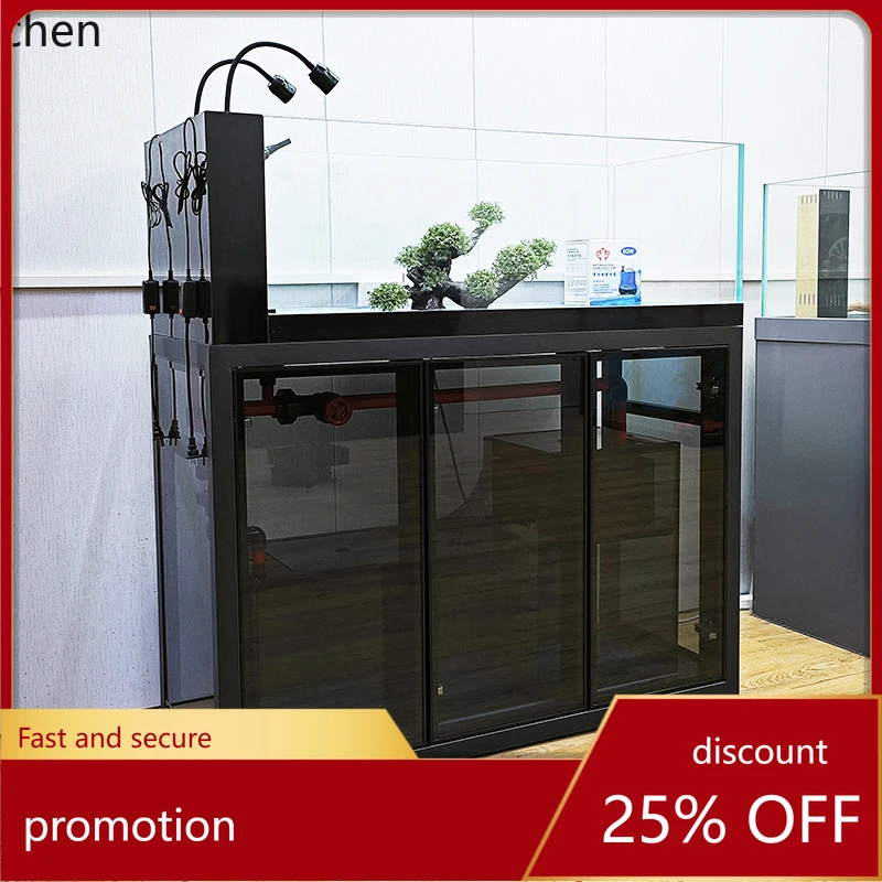 

Аквариум HXL для дома, оригинальный экологический, для гостиной, для диких рыб, с ультра-белым ландшафтным донным фильтром