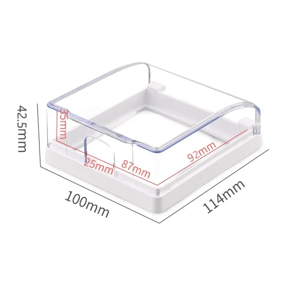 86 نوع التبديل الغطاء الواقي صندوق مقاوم للرذاذ مخرج طاقة غطاء المكونات الكهربائية الاطفال مقبس السلامة حامي المنزل