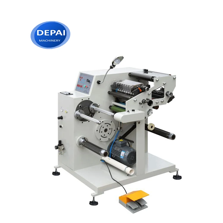 CE approved automatic roll to roll label slitting machine with cheap price