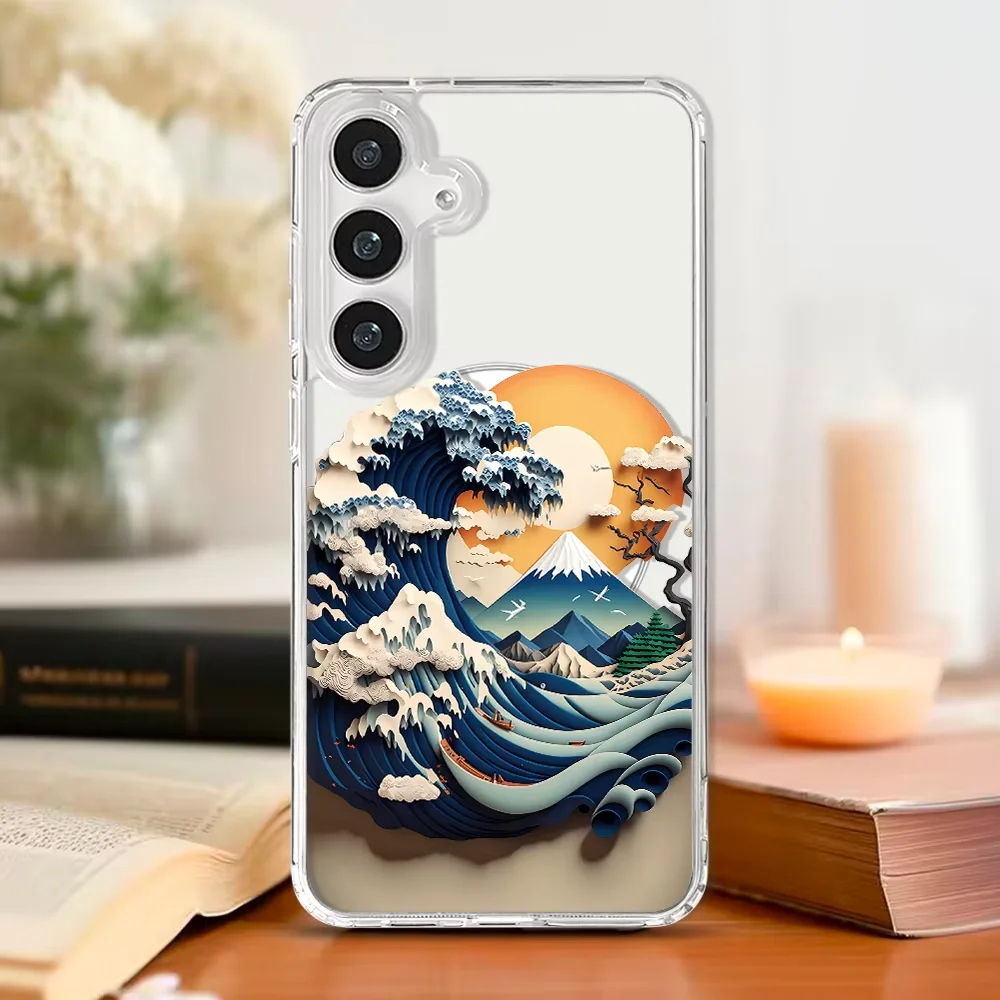 Japanese Landscape Art Magneti - Phone Cases Japanese recension och pris