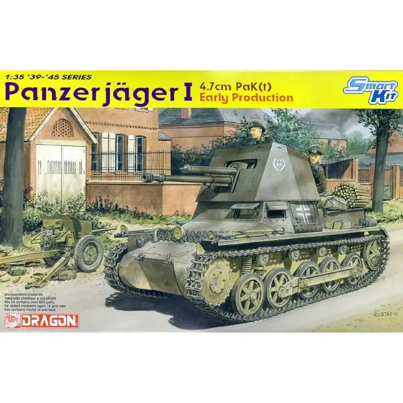 

DRAGON 6258 1/35 4,7 см Panzerjager I Early Prodcution — комплект масштабной модели