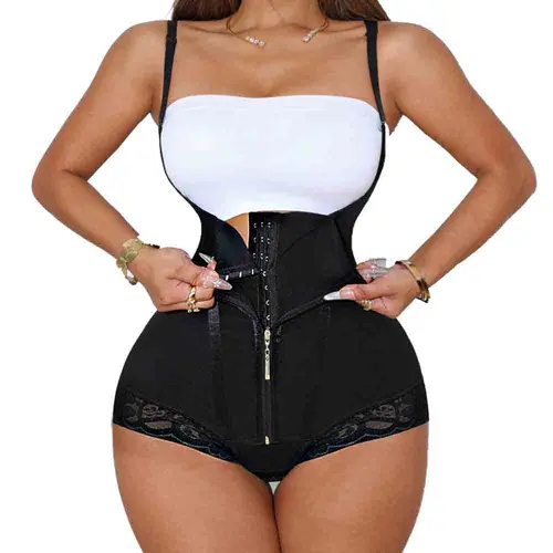 Imagen 2 del producto Reducción de fajas moldeadoras de abdomen para mujer, Body moldeador de cuerpo, Control del Abdomen, entrenador de cintura