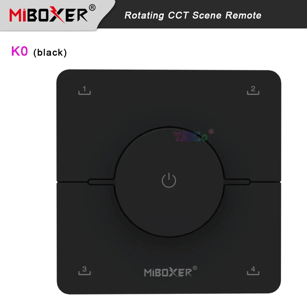 Miboxer K0 Rotating Wheel CCT Scene Remote Adjust Color Temperature Brightness Dimming LED Controller 2.4G CCT LED Lamp Switch