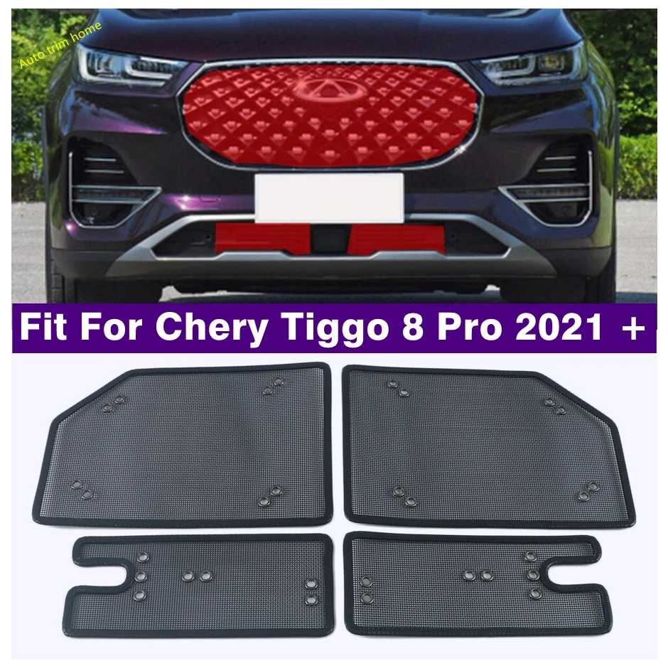 Accessories Car-styling Front Grille Insect Screen Body Protection Cover Kit For Chery Tiggo 8 Pro 2021 Front Grille Net Covers