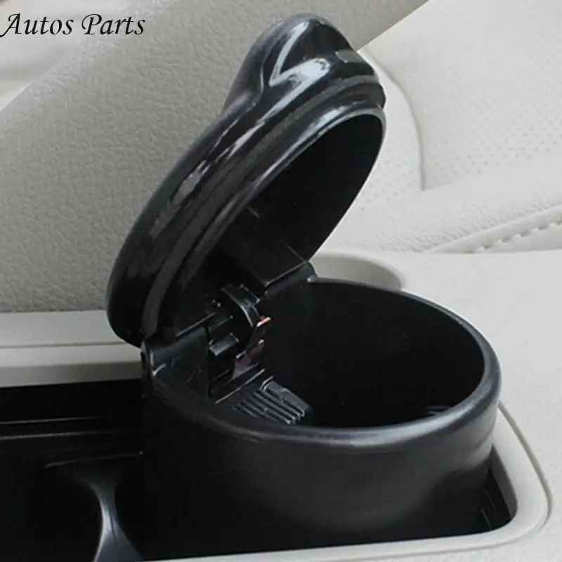 57BA Easy Carry LED Car Ashtray easy to clean Ashtray Smokeless Car Ashtray Vehicle Accessories Upgrades for Smokers Active