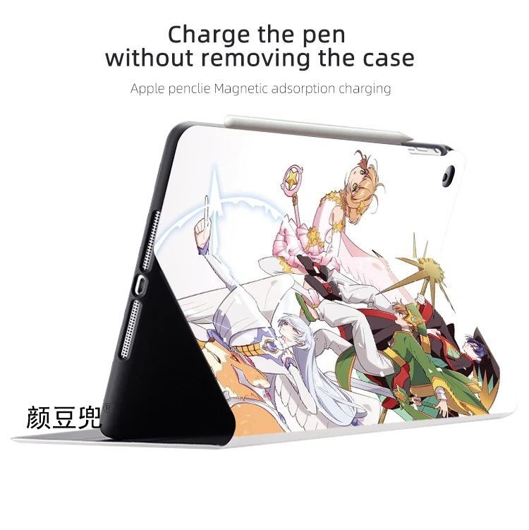 Sakura Card Captor Anime For iPad Air 45 Mini 5 6 7 Case Luxury Silicone For Pro 12.9 11 For iPad 10th Protective  Pro13 11 in