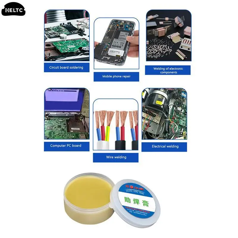 Solder Paste Flux Low Temperature Rosin Welding No-clean Lead-free High Purity Electric Soldering Iron Maintenance Soldering Oil