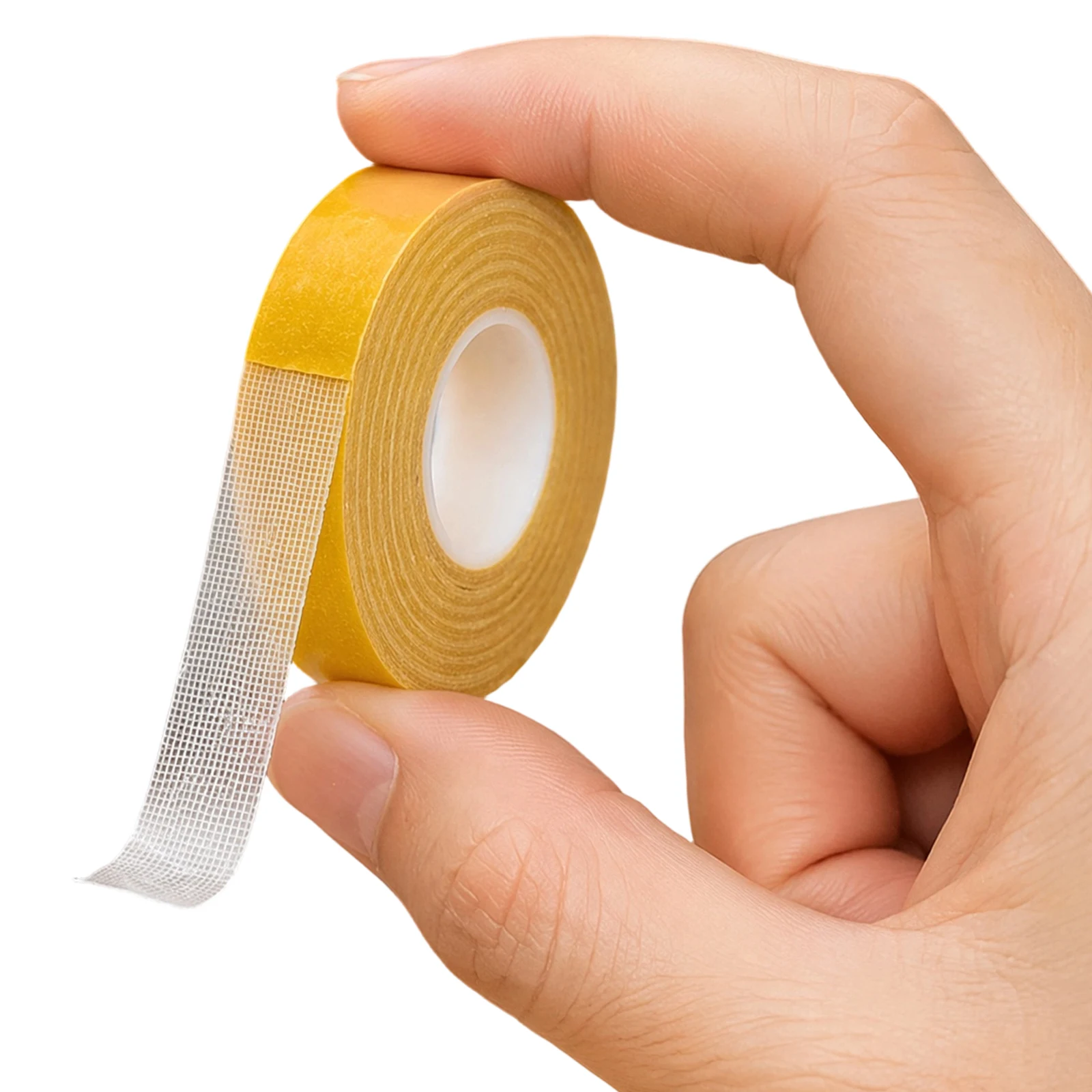 Fiberglass Mesh Tape Removable No Residue Carpet Fixing Tape Grid Double-Sided Tape for Curtains Carpets Crafts and Home Repairs