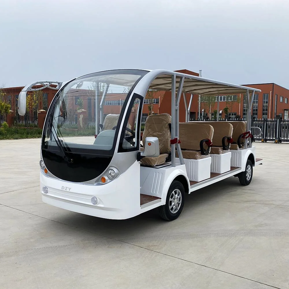 Hot selling high-quality Chuanjun Bus 8-seater battery driven electric sightseeing vehicle