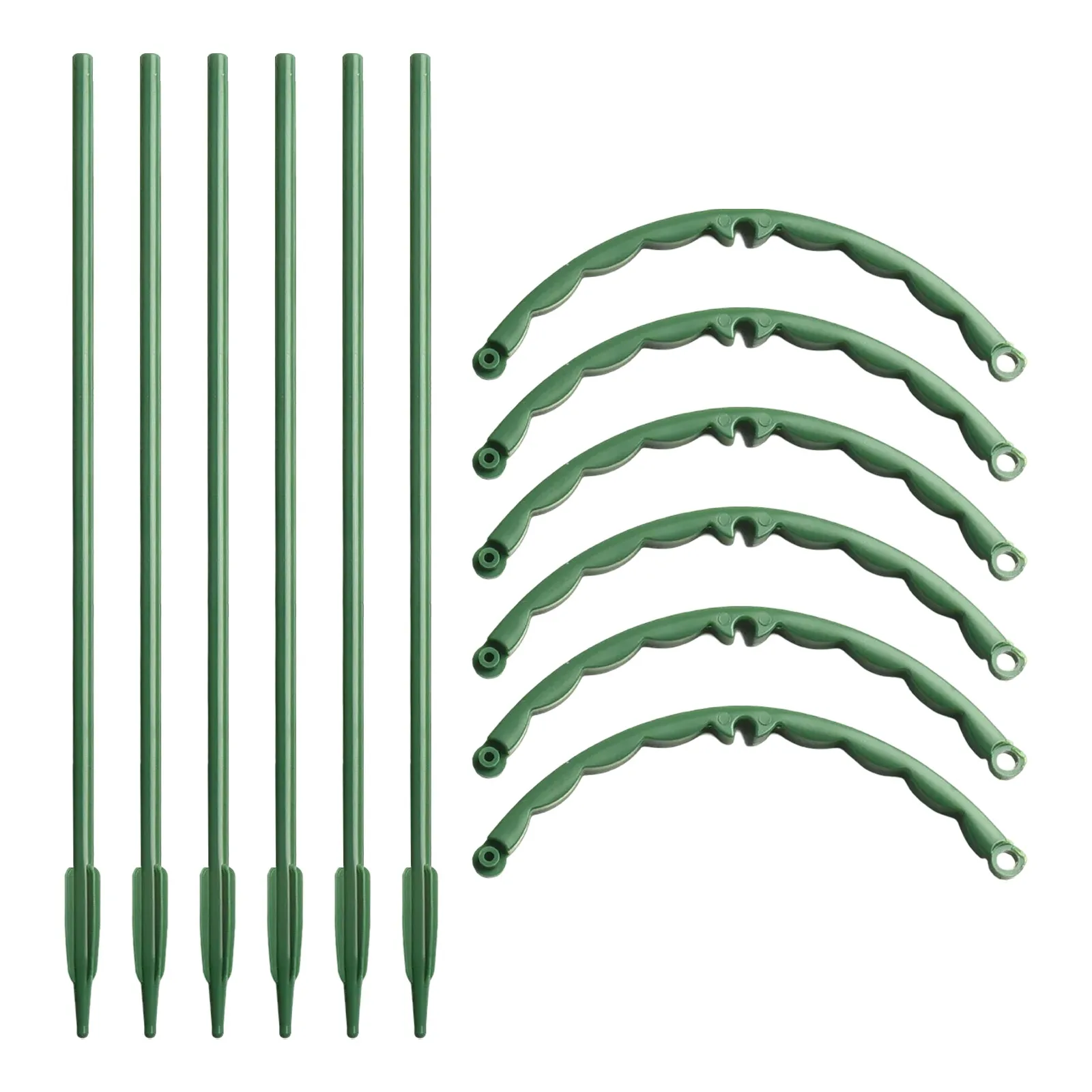 Plant Stakes Wide Applications Plastic Features Garden Climbing Trellis Plant Support Cage Bushy Plants  Plant