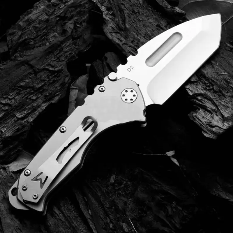 TRSKT MEDFORD MKTS Heavy Duty Folding Knife Emergency Rescue Tactical Camping Hunting Knife Sharp Fruit Knife Outdoor Tool