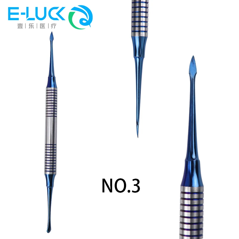 1pc Dental Instruments Tool Dental Implant Periosteal Elevator Separator High Quality Double End Oral Surgery Tool