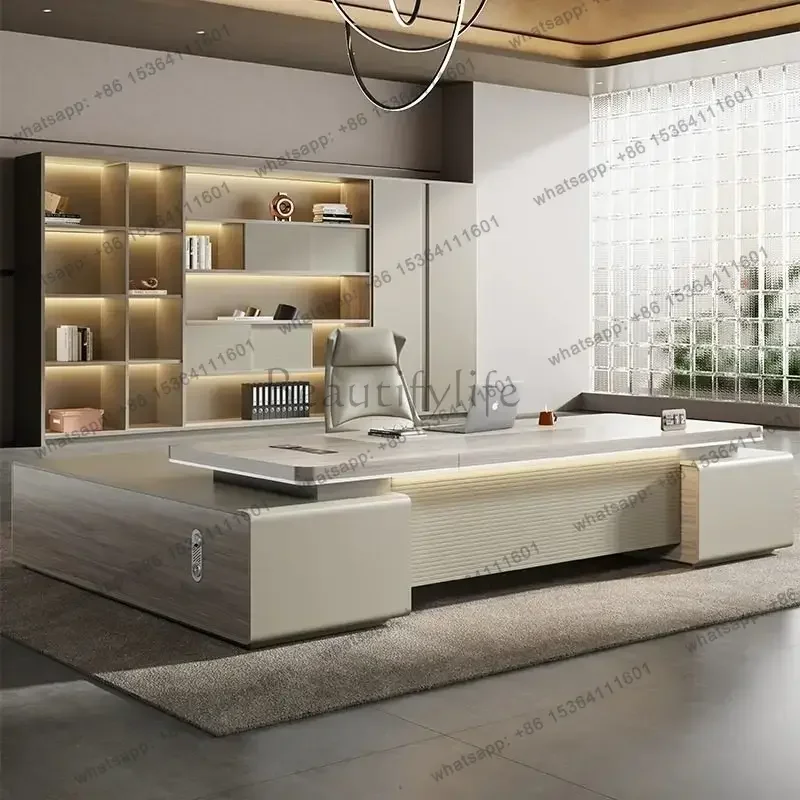 FG Light luxury and high end feel Computer desk  Room desks 	furniture Desk table computer desks bureaux de travail table