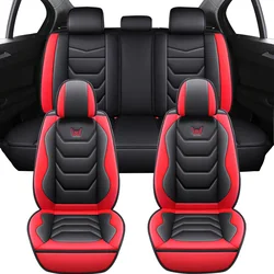 Universal Full Set Car Seat Covers For Nissan Tiida March Qashqai J11 Leaf X Trail T32 Fiat Grande Punto Bravo Auto Accessories