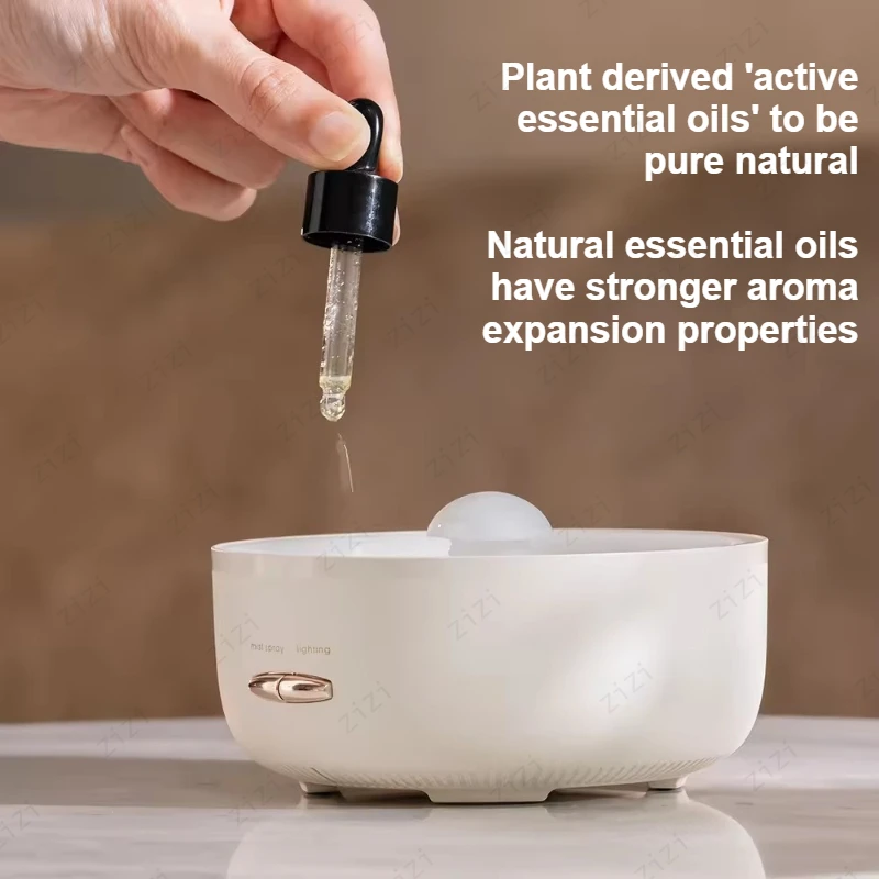 200ML Home Bedroom Remote Control Essential Oil Aromatherapy Machine Portable Colorful Light Humidification Aromatherapy Machine