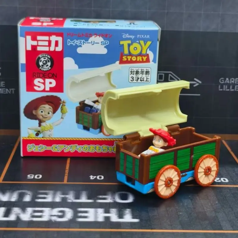 Dream Tomica Ride-On Jessie Takara Tomy Andy's Toy Box 1/64 Mini Diecast Car, Metal Model Collectible Gift For Animation Fans