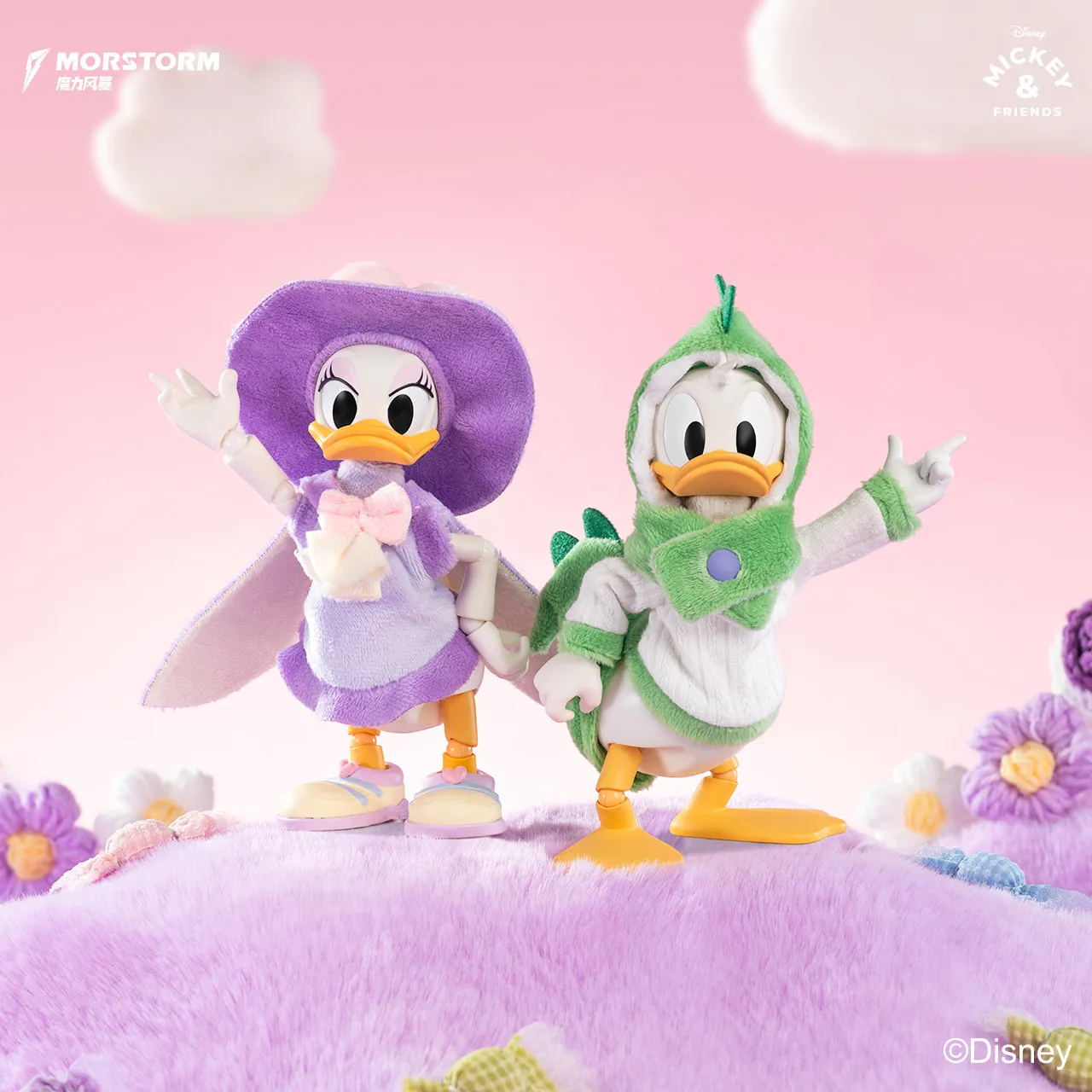 

Коллекционная фигурка Morstorm Disney: Микки и друзья, Дональд Дак, Дейзи Дак. Новая модель, модный коллекционный декор, подарок для вечеринки.