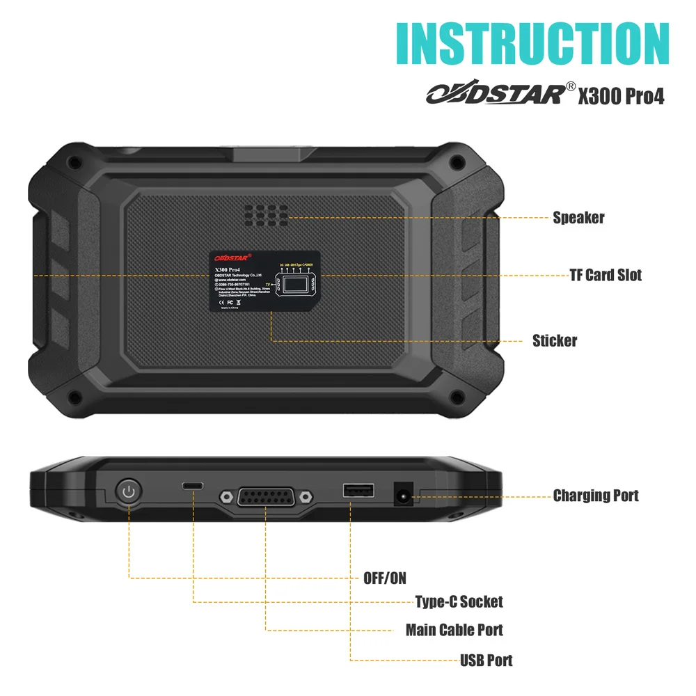 OBDSTAR X300 Pro4 Key Programmer Key Master 5 Full Version