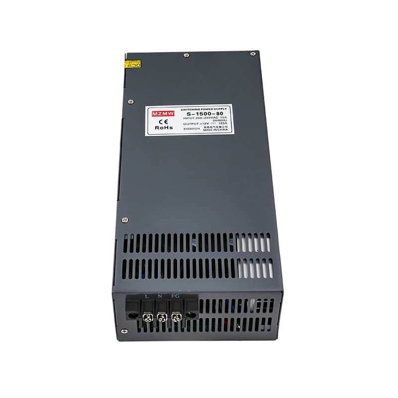 S-1500-80 DC Switching Power Transformer 80V 18.7A 1500W Constant voltage and constant current SMPS