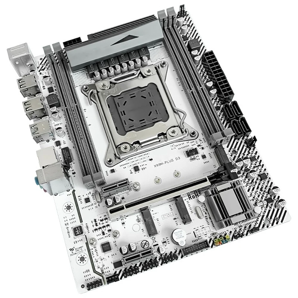 لوحة أم Micro ATX ، X99 ، ، D3 لـ JGINYUE LGA 2011v3 ، DDR3 ، igb ، PCI-E