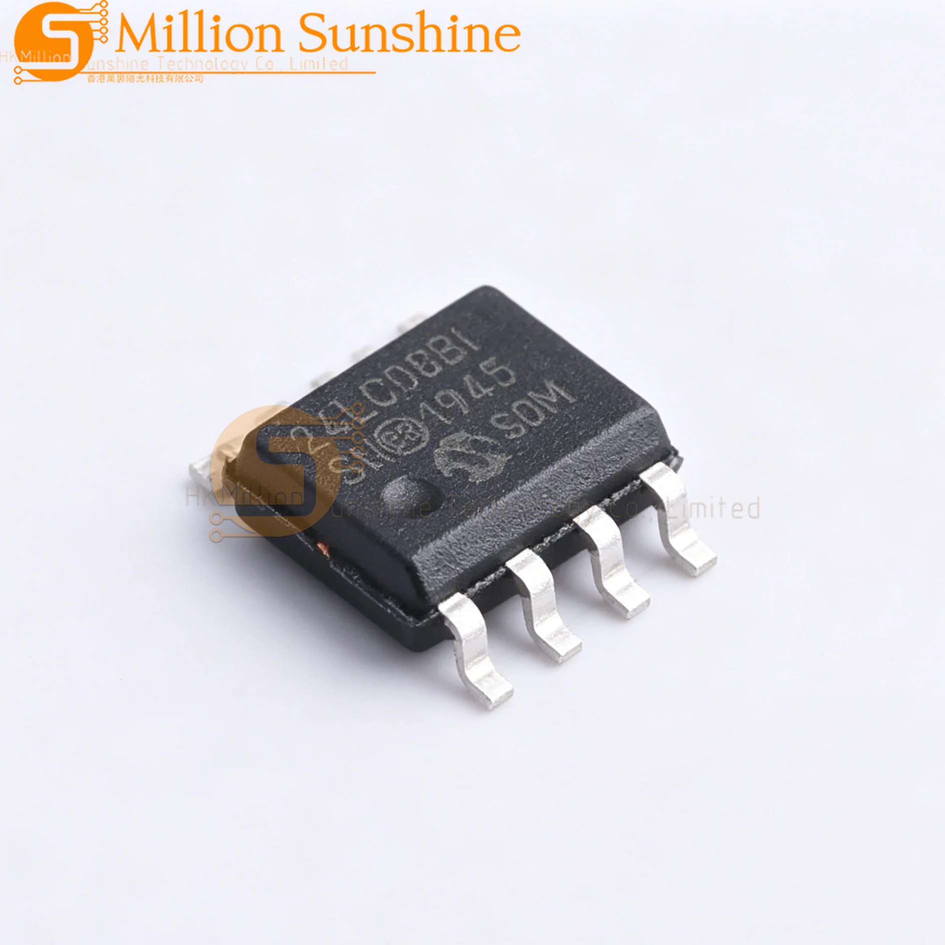 20pcs 24LC08BT-I/SN SOIC-8 I2C 8Kbit 400kHz 24AA08/24LC08B EEPROM Memory Chip New Original
