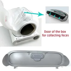 Automatic Cat Litter Box Accessories Bin Door Collecting Feces for TONEPIE TI PRO Cat Toilet