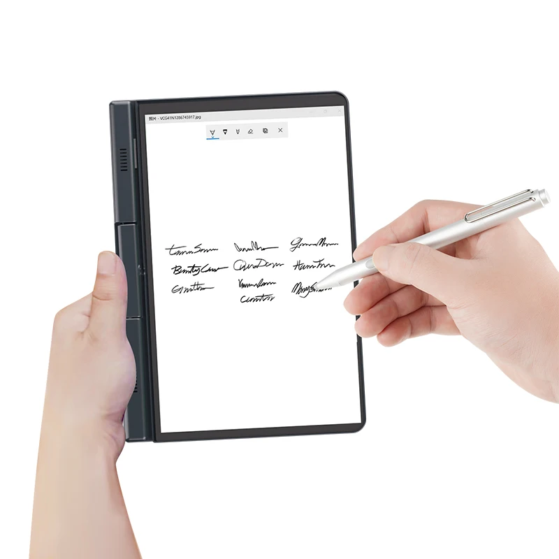 Tableta portátil 2 en 1 de bolsillo de 8 pulgadas, procesador de cuatro núcleos N100, portátil con pantalla giratoria DDR5 de 12GB