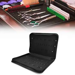 Hair Cutting Shears Case Organizer Portable PU Leather for Traveling Barbers