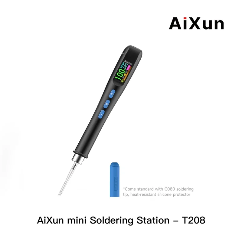 

Aixun T208 Мини-электрический утюг, паяльная станция, автоматический режим ожидания, встроенный-6-осевой, безопасный и прочный, устойчивый к высоким температурам