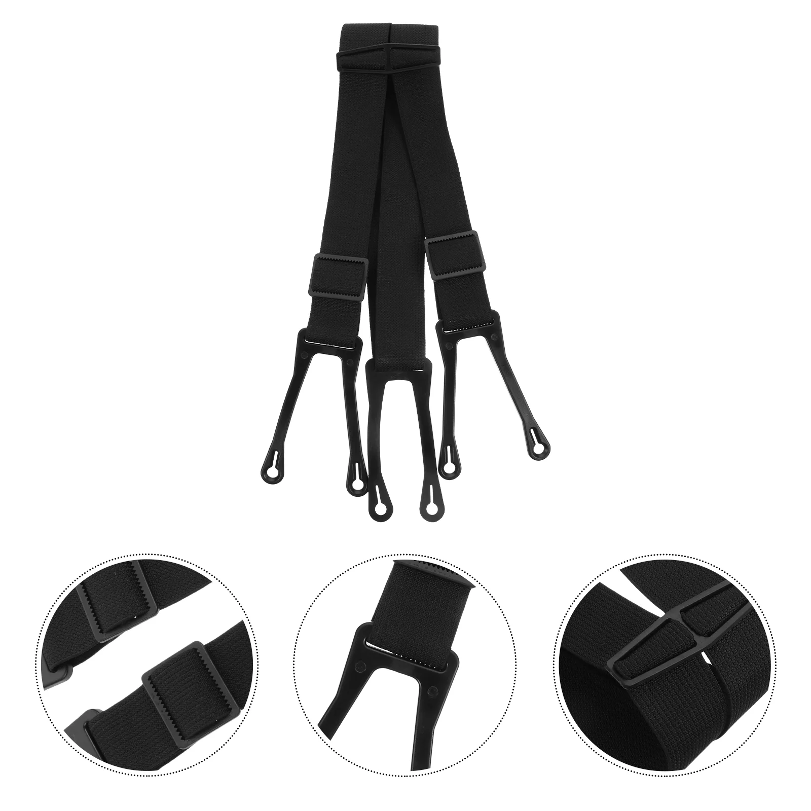 Ophangen Ijshockey Drop Strap Broek Tractie Riem Bretels Beschermende Zwarte Tractor Anti-Slip Peuter