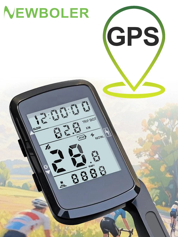 AliExpress NONE NEWBOLER GPS Bicycle Wireless Computer Waterproof Cycling Speedometer MTB Road Bike Computer  Bike Accessories