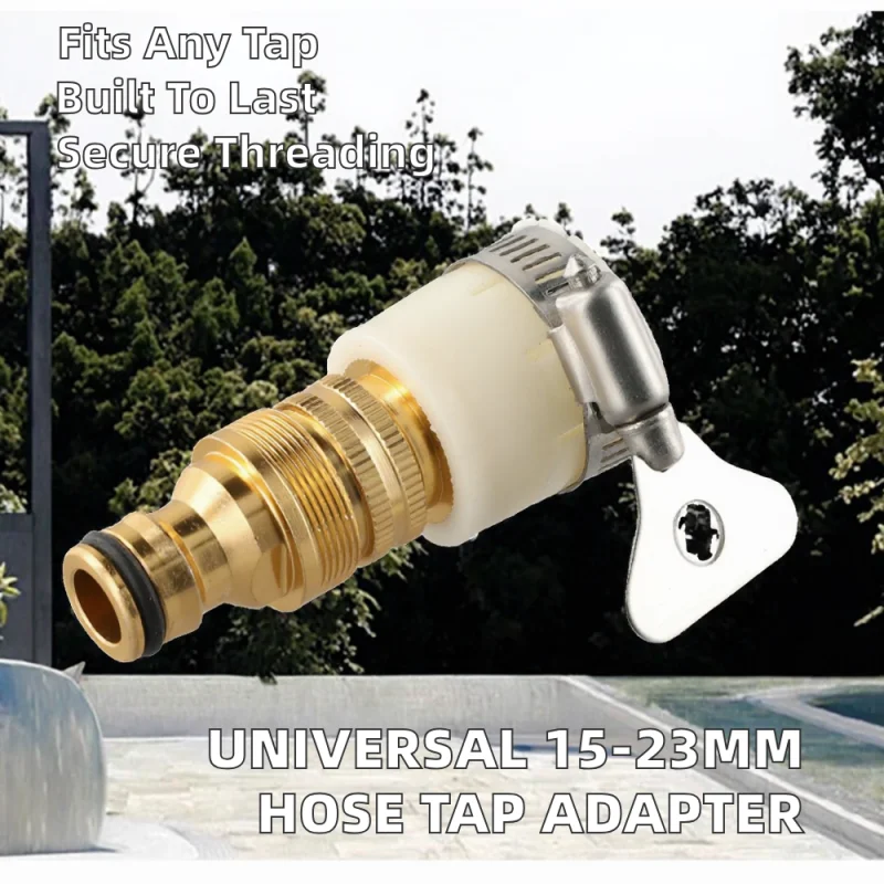 1/2PC Universal Faucet Connector Water Pipe Connector Adapter Suitable For Garden Water Pipe Fittings Watering And Car Washing