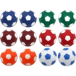 6PCS Brand new 32mm Table Soccer Ball Fussball Indoor Game Foosball Football Machine Parts Kid Child Puzzle Toy