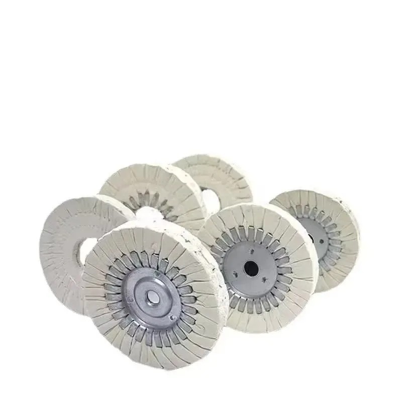 Woodworking Machinery Parts Polishing Wheel with Steel Core Easy to Operate for Edge Banding Machine
