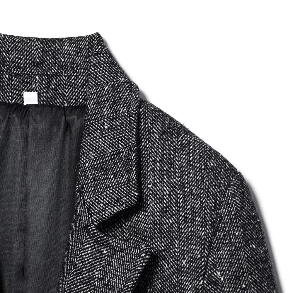 خريف جديد المرأة المخلوطة تنورة قصيرة نمط تنحنح سترة البدلة والسراويل عالية الخصر #3