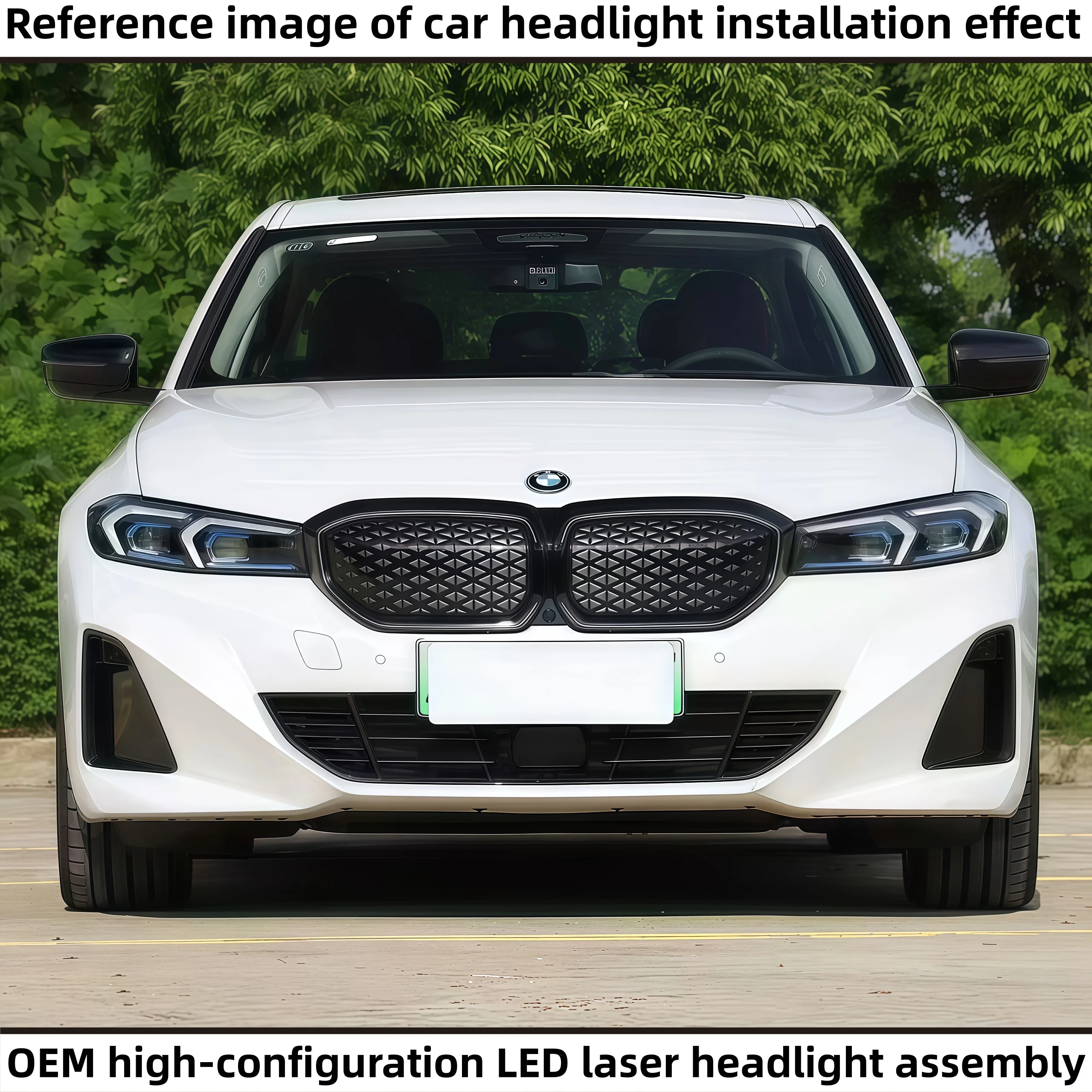 For BMW 2020-2025 3Series 320 325 330 i3 G20 G28 original high-end LEDsteering daytime running blue eye laser headlight assembly