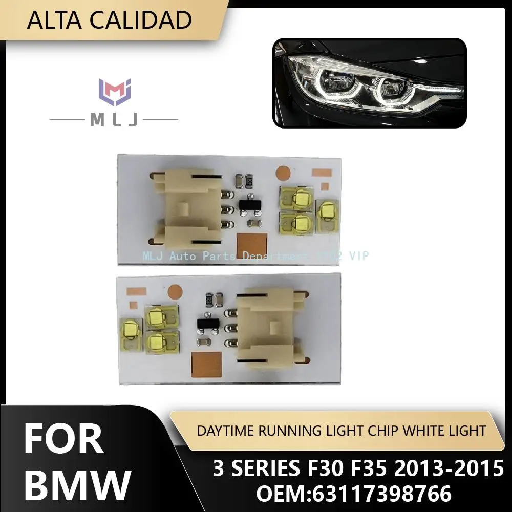 

New 63117398766 For 2013-2015 BMW 3 Series F30 F35 Light Source Board LED Car Headlights DRL Chip White Yellow Angel Eyes