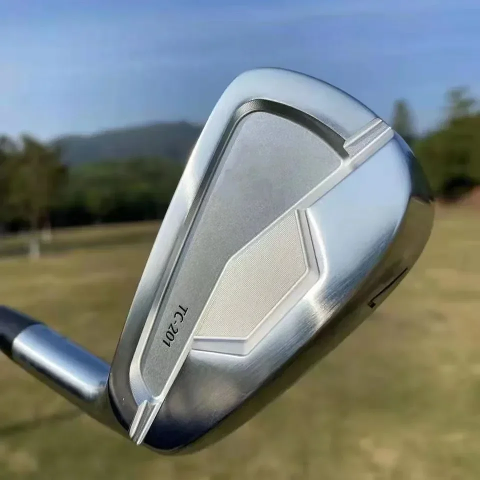 LISM Golf Irons Mens TC201 Iron Set Golf Clubs Sliver Heads TC-201 4-9P 7pcs Steel/Graphite Shaft with Headcover - Image 4