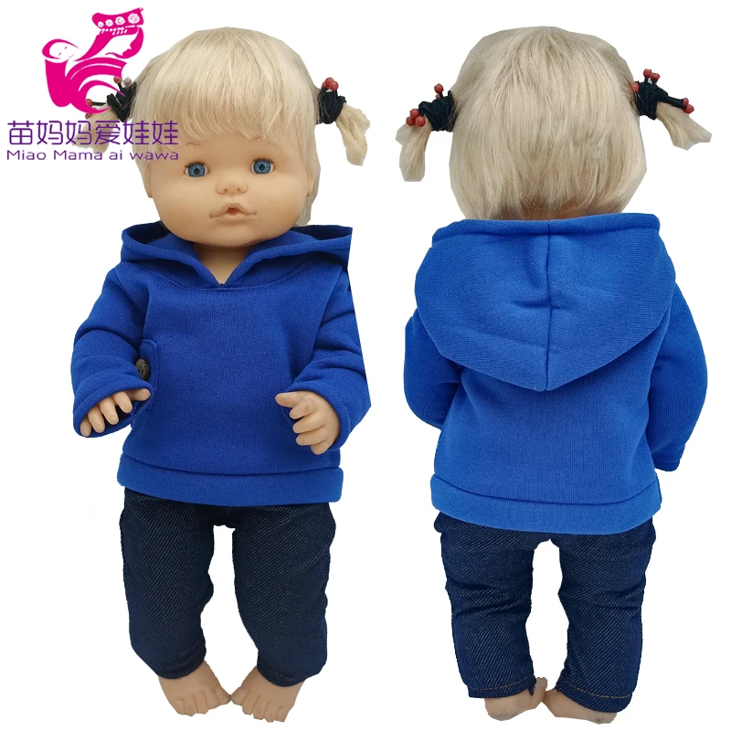 for 38cm Nenuco Doll Boy Jackets 40cm reborn Baby Doll Clothes Coat Children Gift