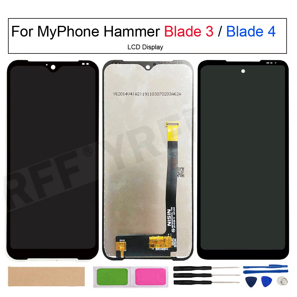 

ЖК-дисплей телефона для MyPhone Hammer Blade 3/Blade 4, LCD кодирующий преобразователь сенсорного экрана в сборе запасные части