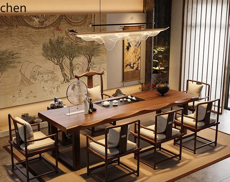 Qzt Solid Wood Tea … - image