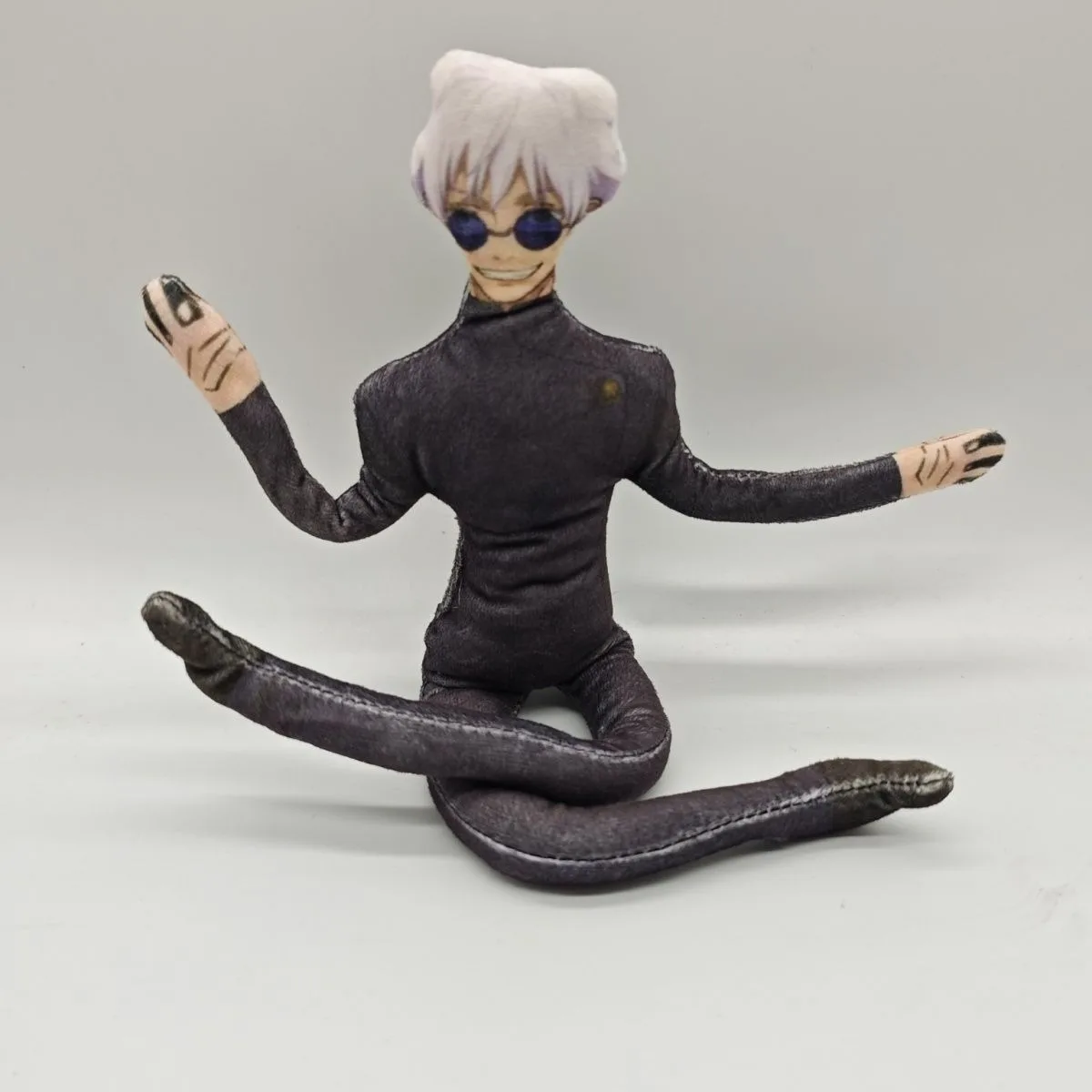 Anime Jujutsu Kaisen Satoru Gojo Cosplay Plush Doll Fushiguro Megumi Itadori Yuji Stuffed Funny Figure Dolls Accessories Gifts - view 2