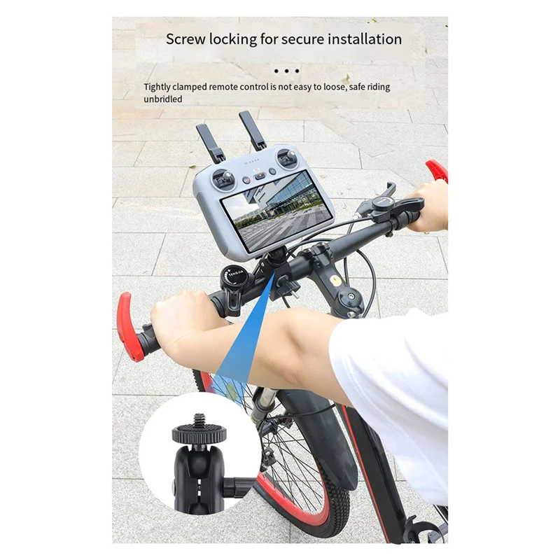 

Electronic Bike Clip Mount For OSMO Pcoket 3/Action Bicycle Bracket Holder Fix Clamp Protable Clip For RC/RC 2 Remote Controller