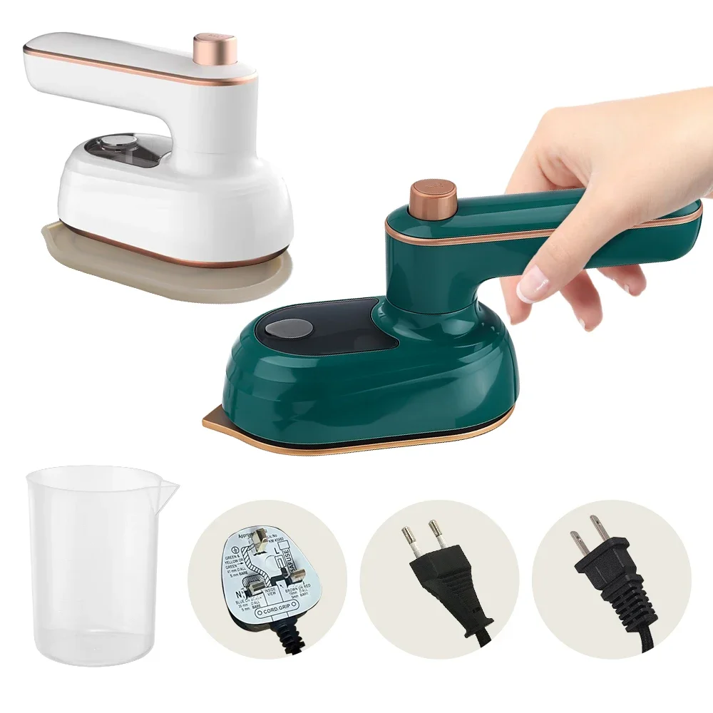 Mini vaporizador de roupas ferro a vapor portátil casa viajando para roupas engomar molhado seco máquina de engomar eletrodomésticos