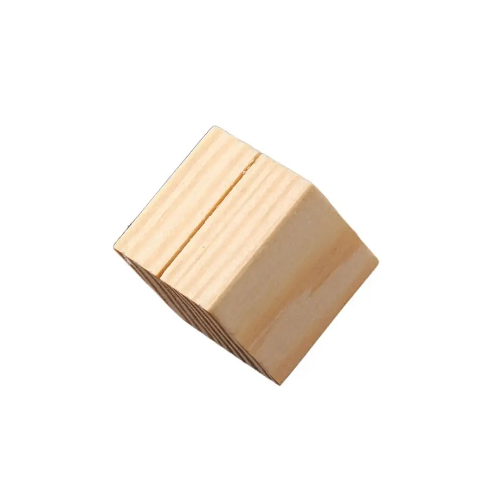 Wood Desktop Decoration Picture Cards Display Stand Paper Clamp Photos Clips Place Card Table Numbers Holder Clamps Stand