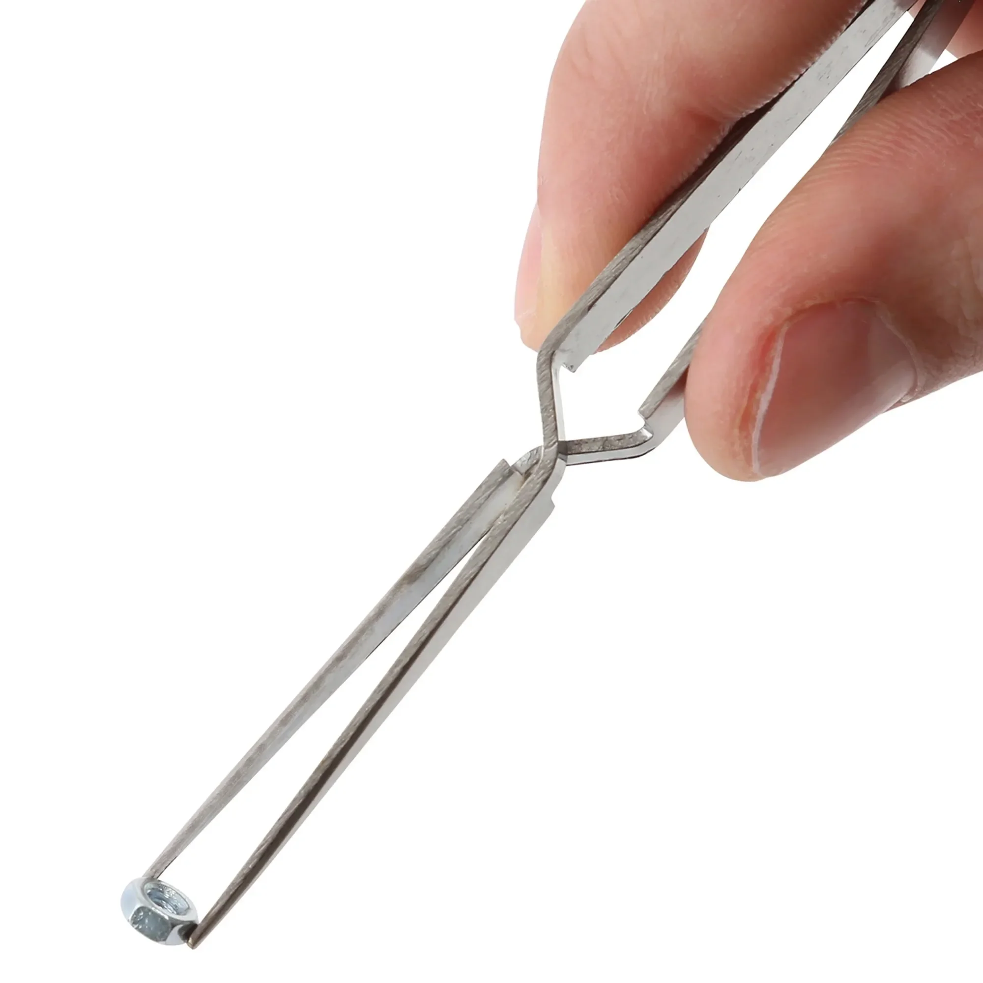 Hyper Tough 6-Piece Fine Point Stainless Steel Tweezer Set